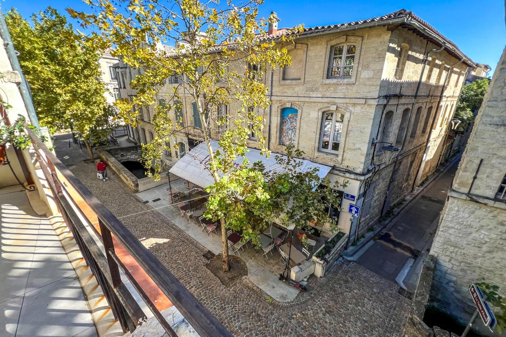Ac - Private Exterior - Duplex Quartier Des Artistes Apartment Авиньон Екстериор снимка